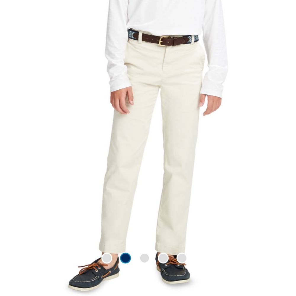 NWT Vineyard Vines Boys Stretch Breaker Pant - Stone